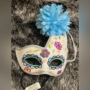 Day of the Dead or Halloween Adult Plastic Mask!!!